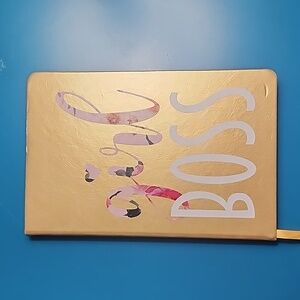 Girl Boss Gold & Floral Calendar/Planner Hardback Book - New